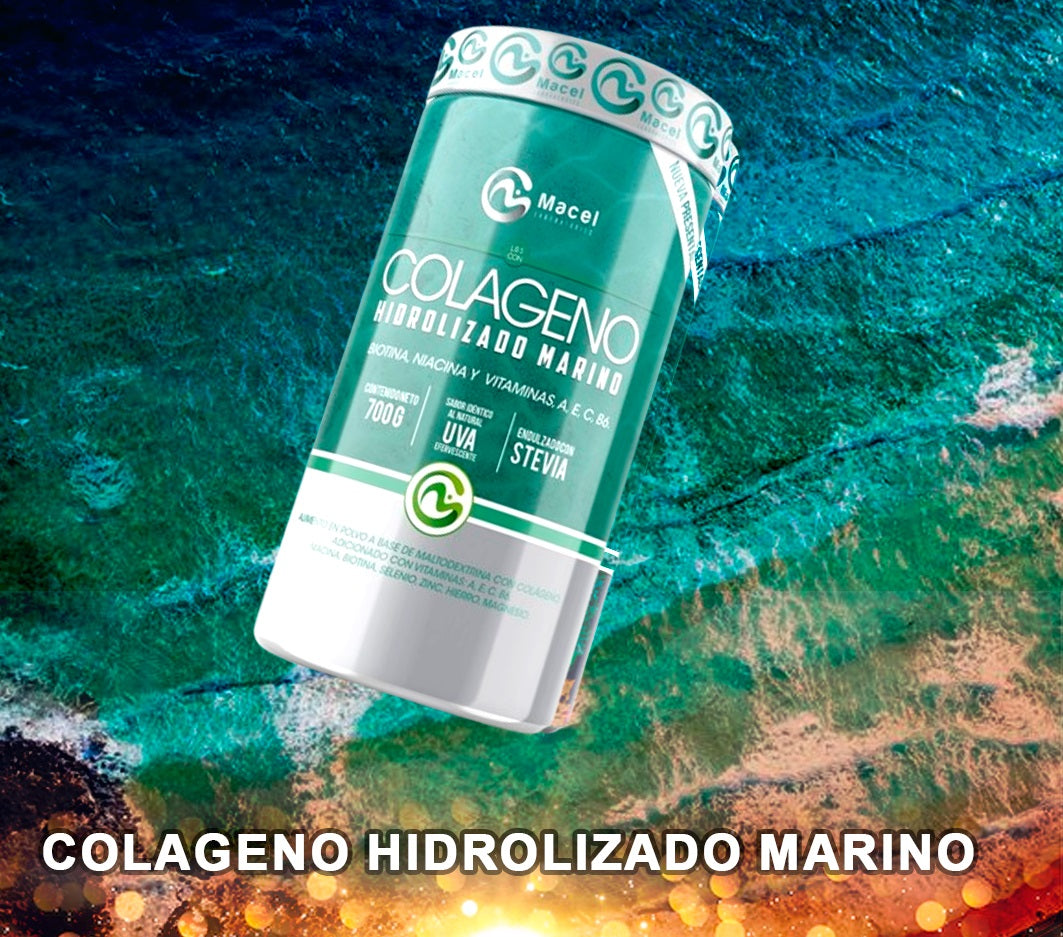 Piel Firme y Articulaciones Fuertes con Colágeno Marino.