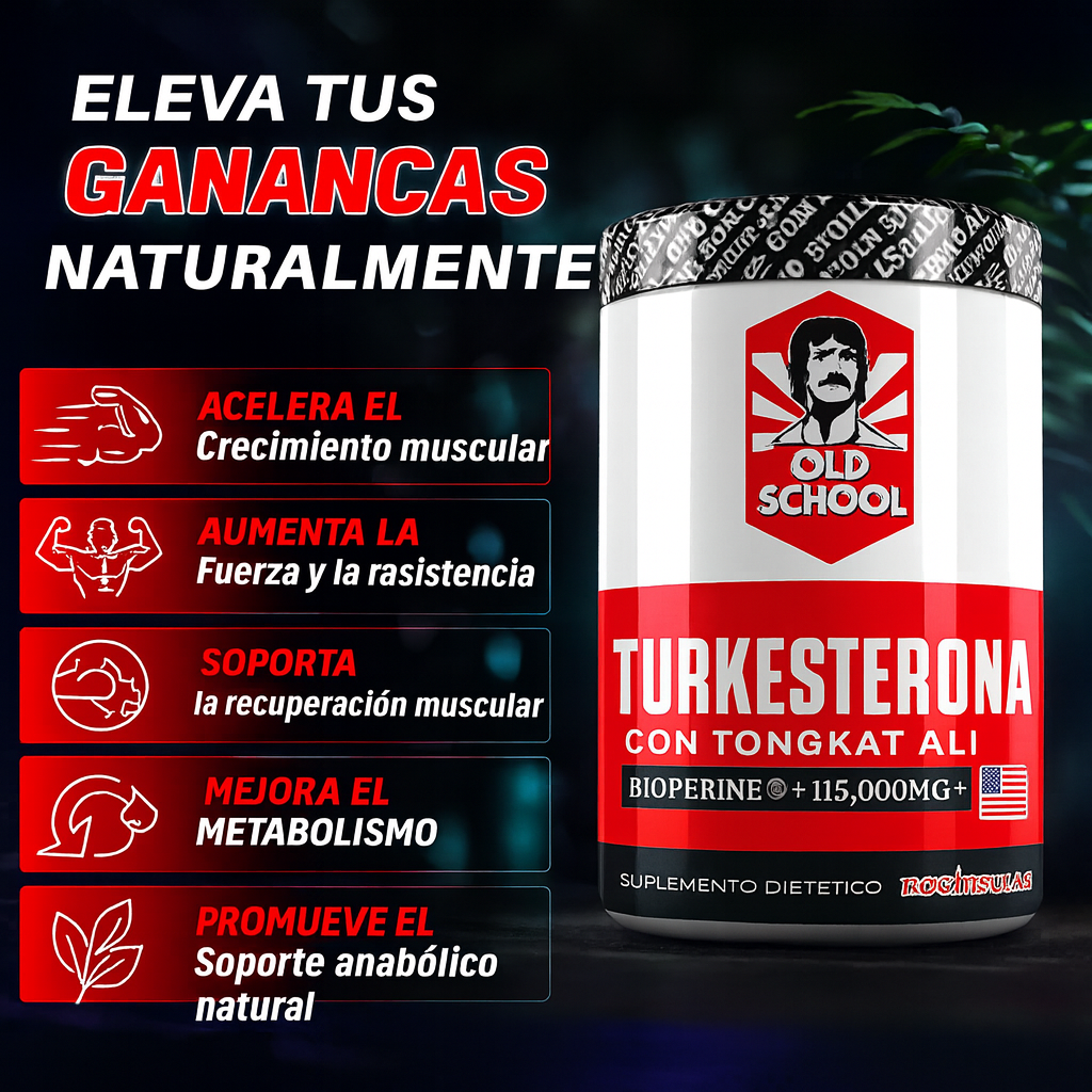 TURKESTERONA importada 120 Caps