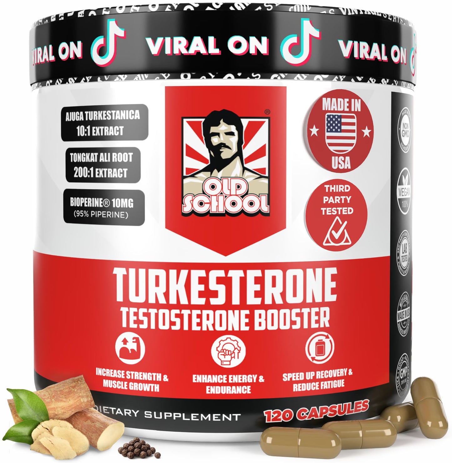 TURKESTERONA importada 120 Caps