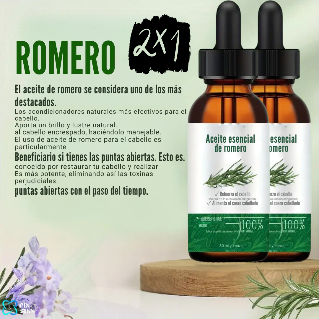 PROMO 2 X 1: ROMERO ACEITE ESENCIAL