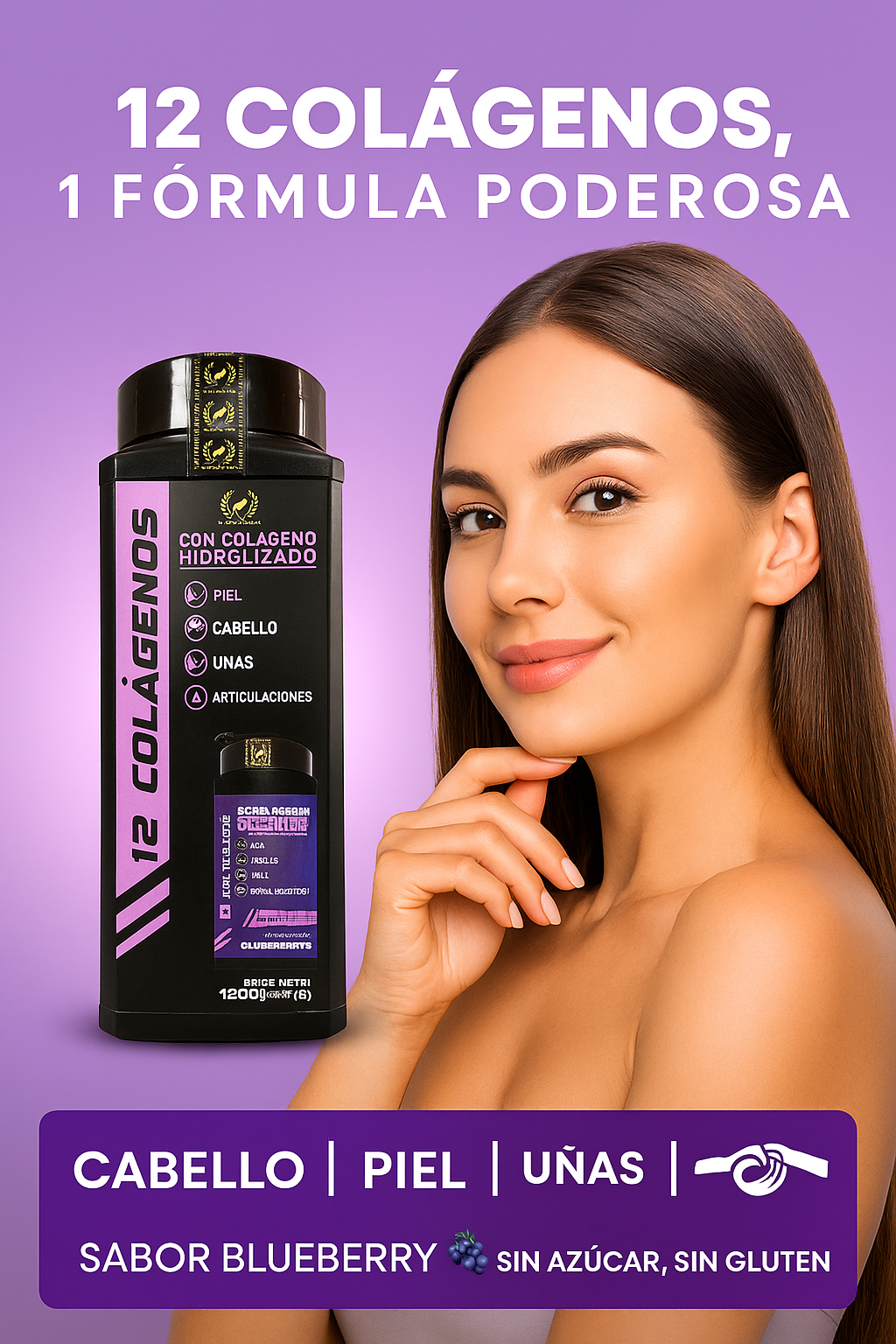 12 Colagenos Premium 1200gm